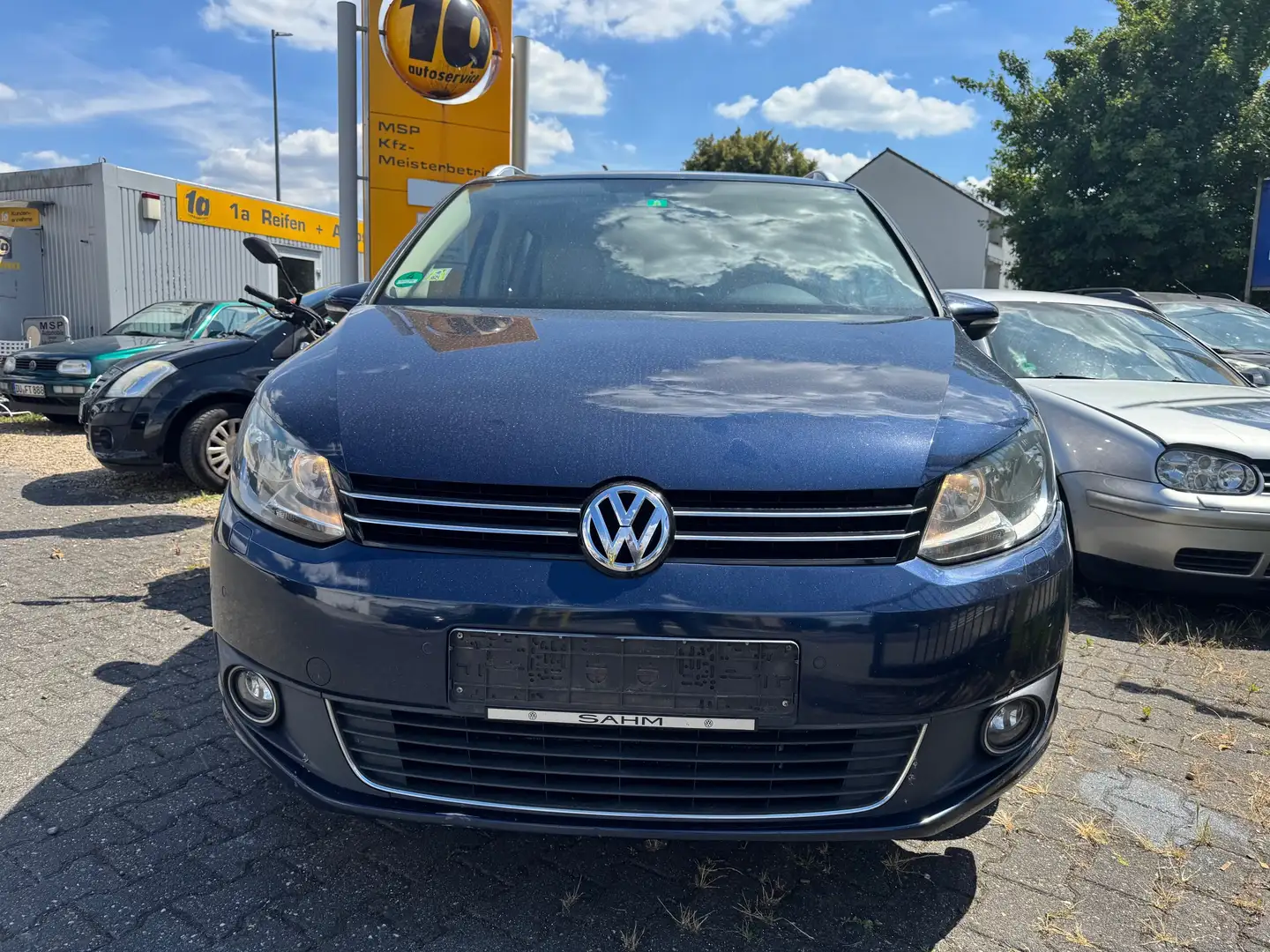 Volkswagen Touran Highline - Alufelgen - 8-Fach Bereift - 7 Sitzer Bleu - 2