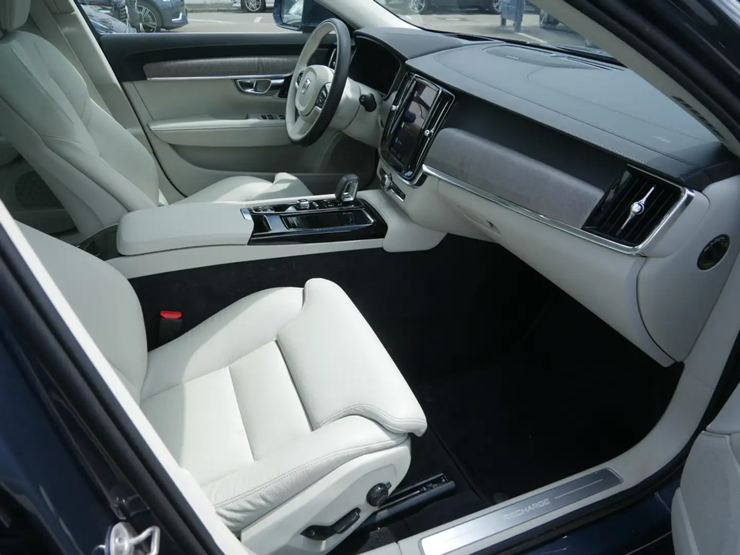 Volvo V90 Ultimate T8 AWD NAVI AHK ACC HUD LED PANO Bleu - 2