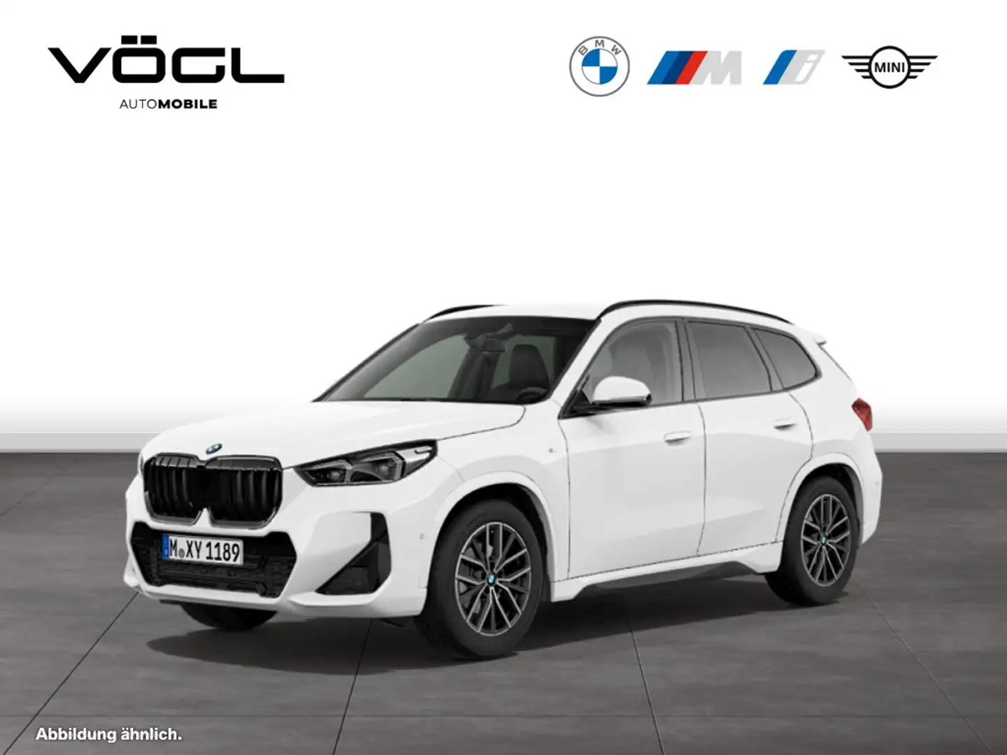 BMW X1 sDrive18d SAV M Sportpaket DAB LED Shz Blanc - 1