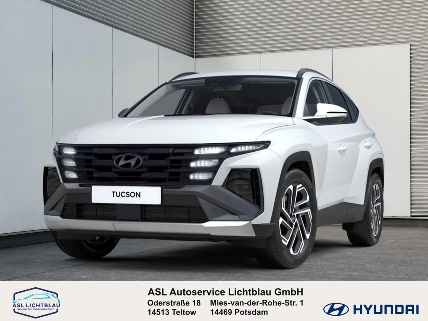 Hyundai TUCSON FL (MY25) 1.6 CRDi (136 PS) 48V 7-DCT 4WD PRIME... Weiß - 1