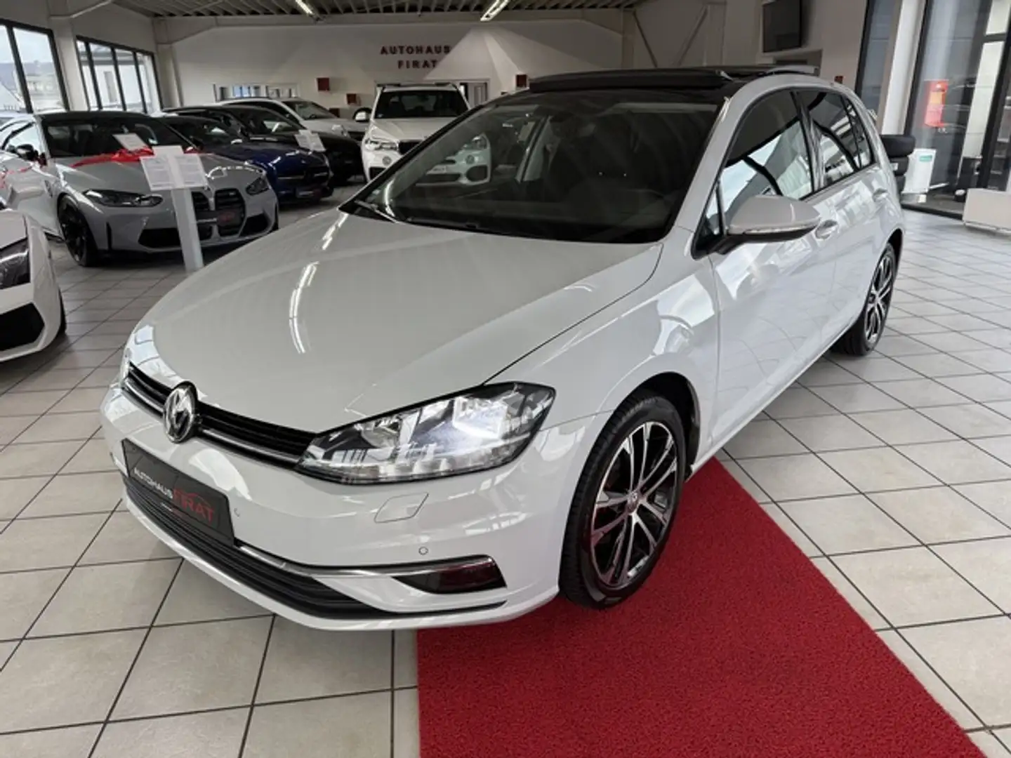 Volkswagen Golf VII 2,0 BlueMotion Technology PanoramaSD+Navi+Alu Blanc - 2