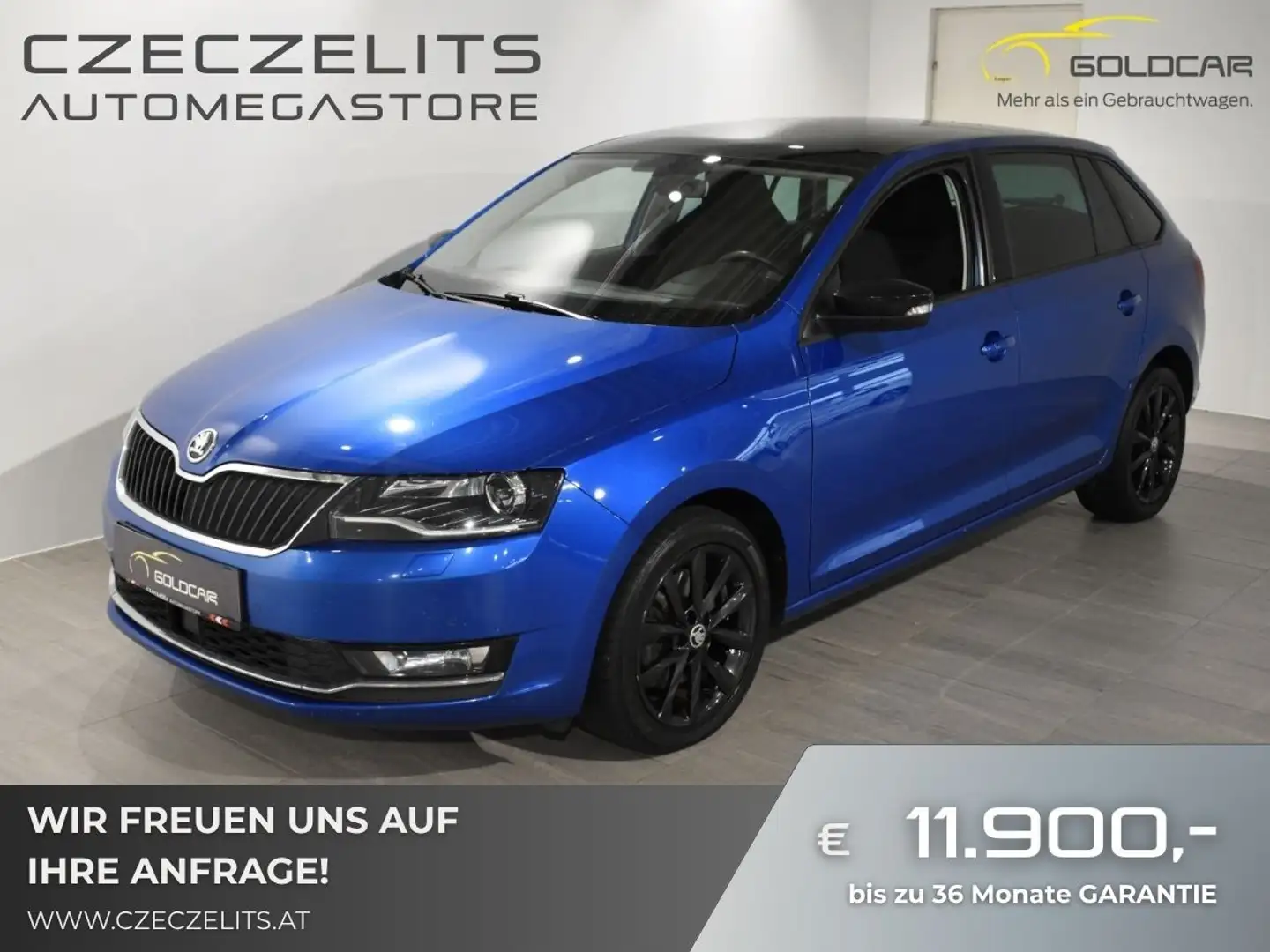 Skoda Rapid/Spaceback Rapid Spaceback 1,0 TSI Sport Blau - 1