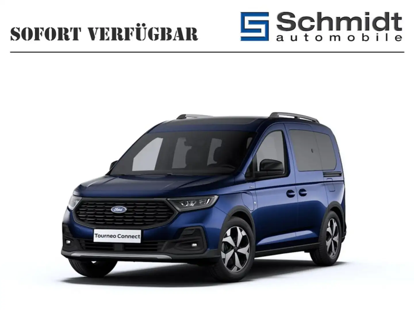 Ford E-Transit Tourneo Connect Active 2,0L Eblue 122PS M AWD Blau - 1