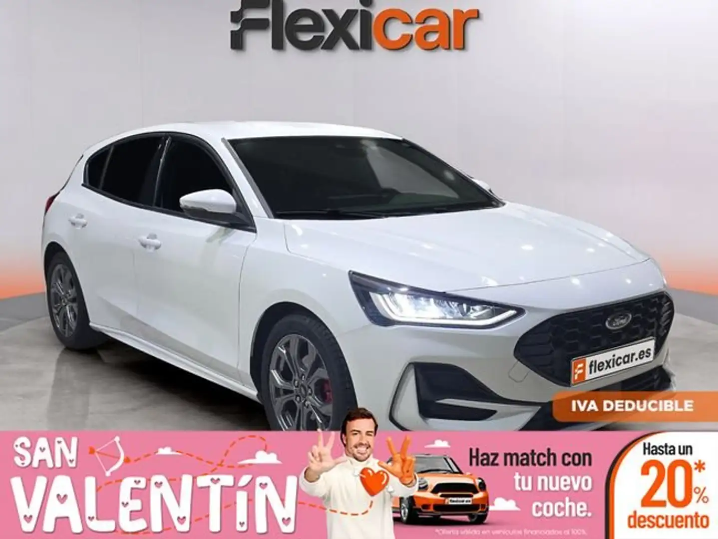 Ford Focus 1.0 Ecoboost MHEV 92kW ST-Line X Blanc - 1