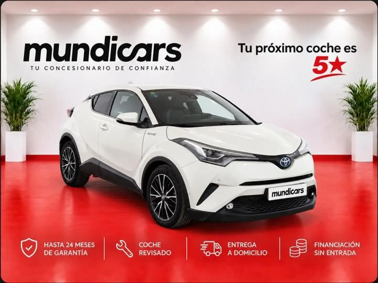 Toyota C-HR 125H Advance Blanco - 1