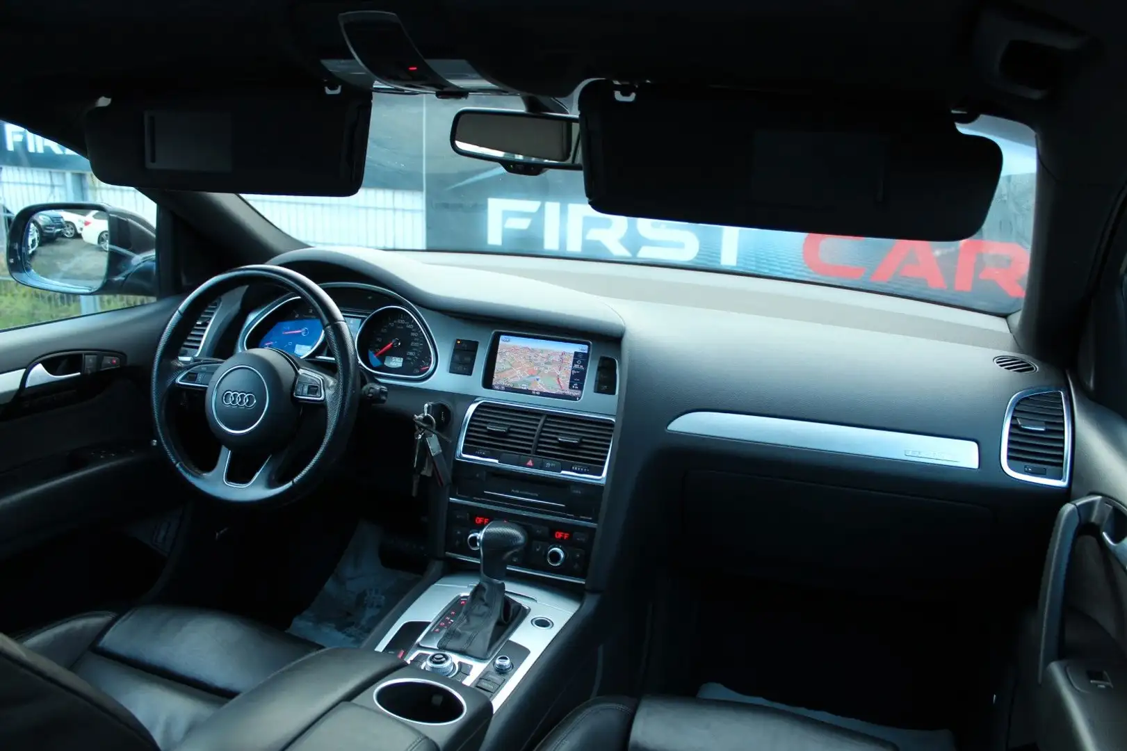 Audi Q7 3.0 TDI Quattro S-Line 7-Sitzer|AHK|PANO|BOSE Grau - 2