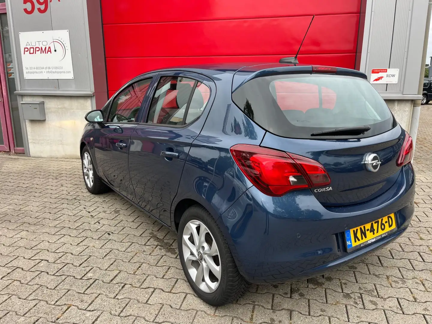 Opel Corsa 1.4 90pk Color Edition / Airco / Cruise / Apple - Bleu - 2