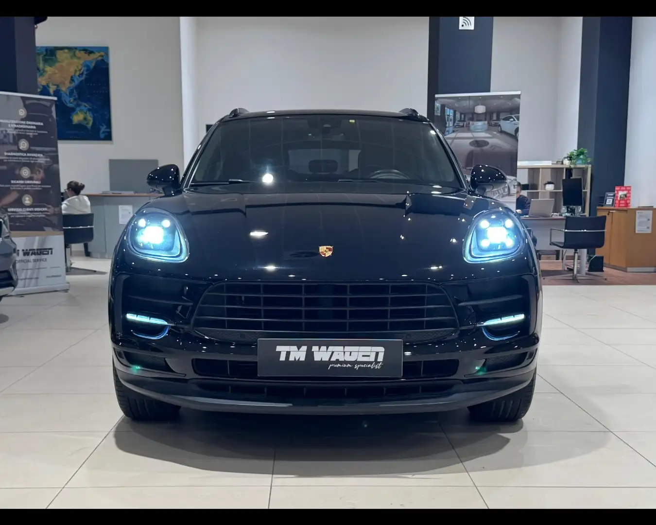 Porsche Macan - 2.0 245cv 2021 Full optional *IVA* Noir - 2