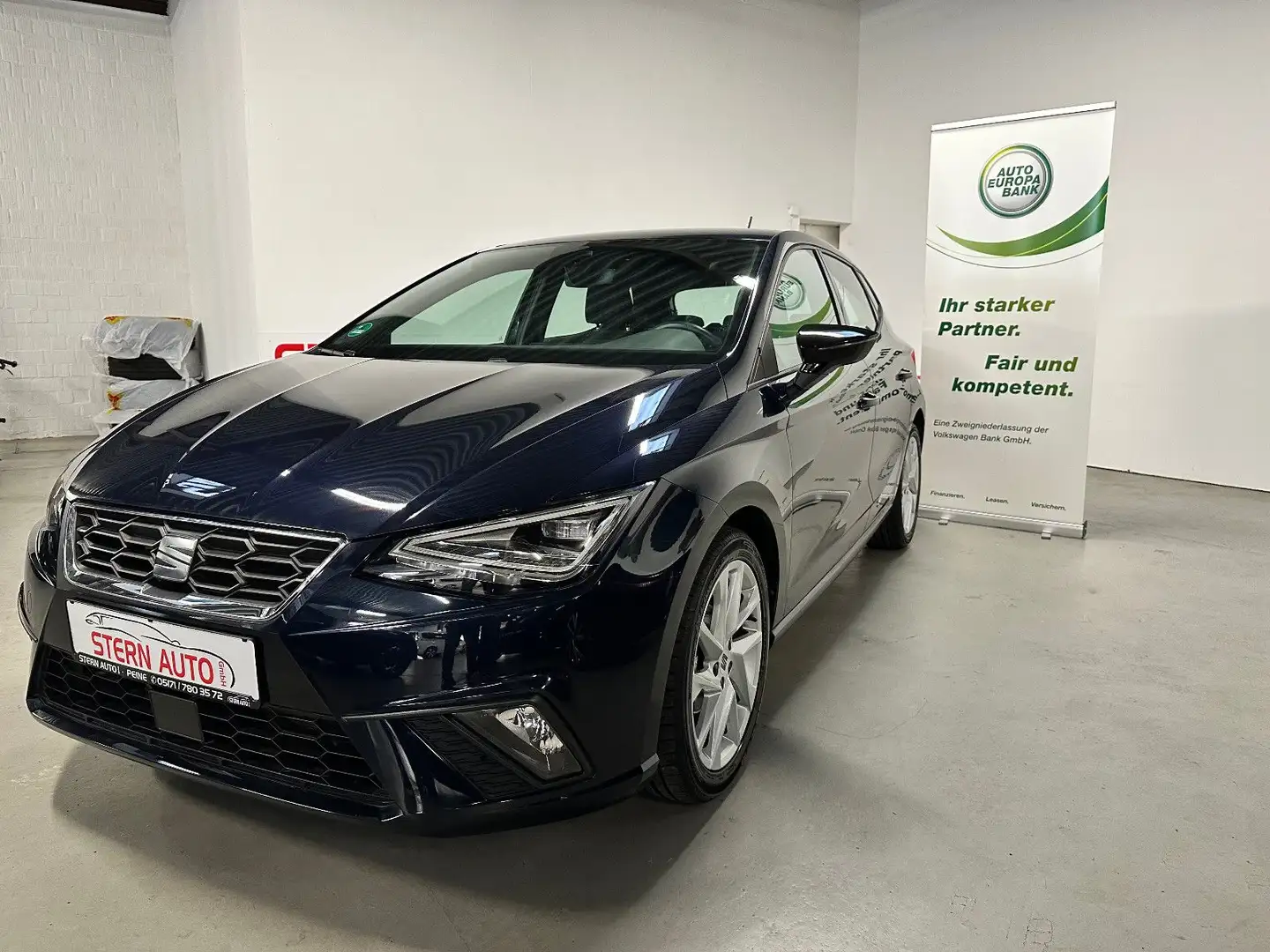 SEAT Ibiza TSI FR-Line  VIRTUAL,TEMPOMAT,PDC,NAVI,LED Bleu - 1