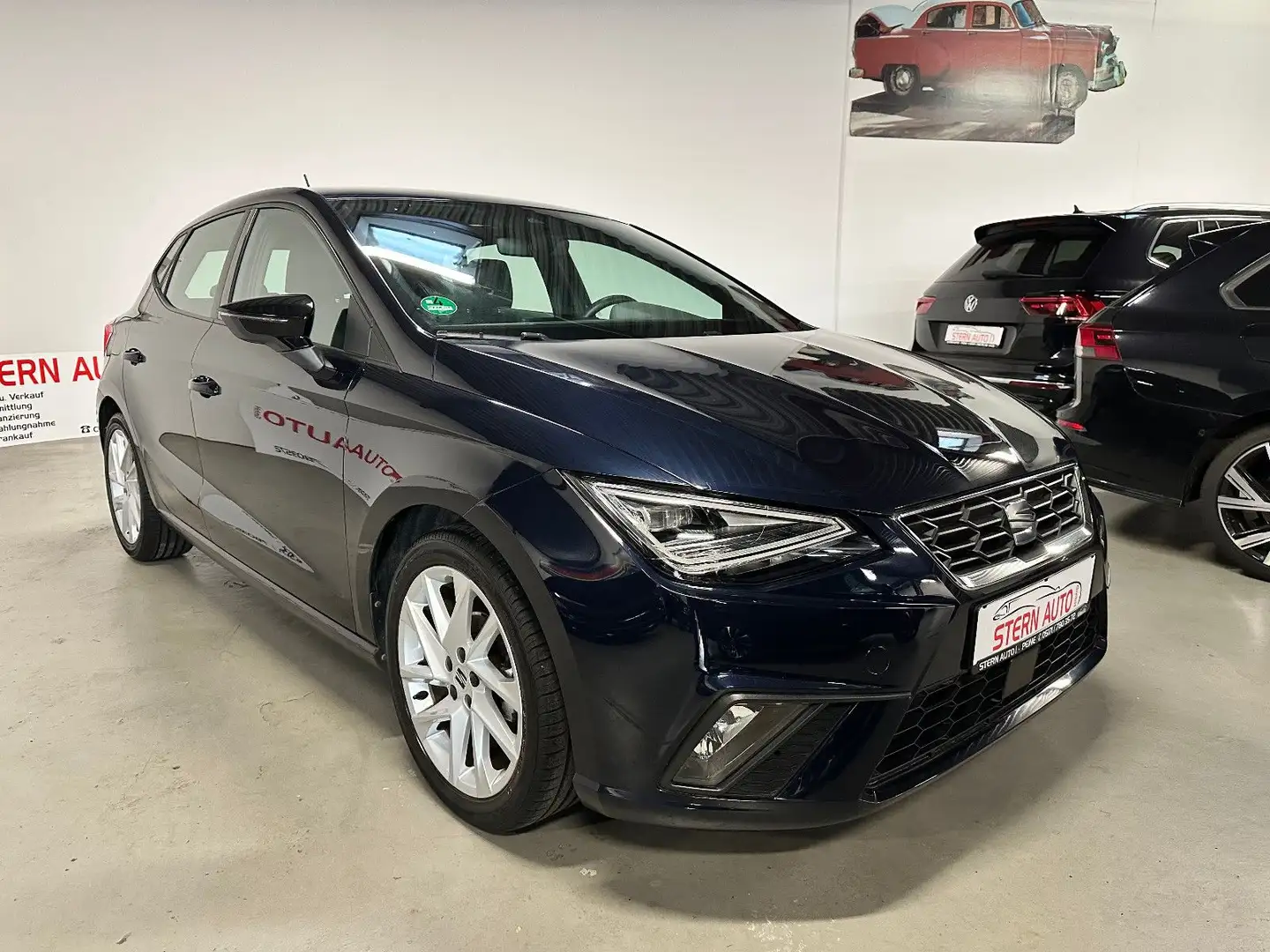 SEAT Ibiza TSI FR-Line  VIRTUAL,TEMPOMAT,PDC,NAVI,LED Bleu - 2