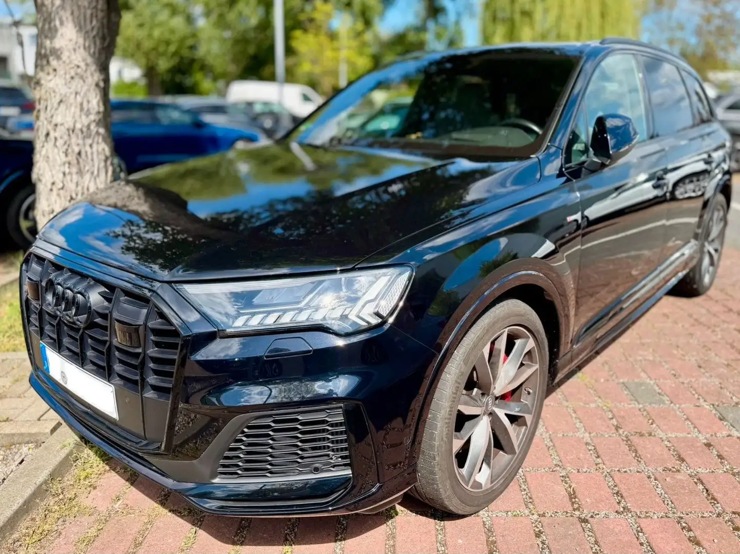 Audi Q7 60 TFSI e quattro S line Pano Massage Bose Schwarz - 1