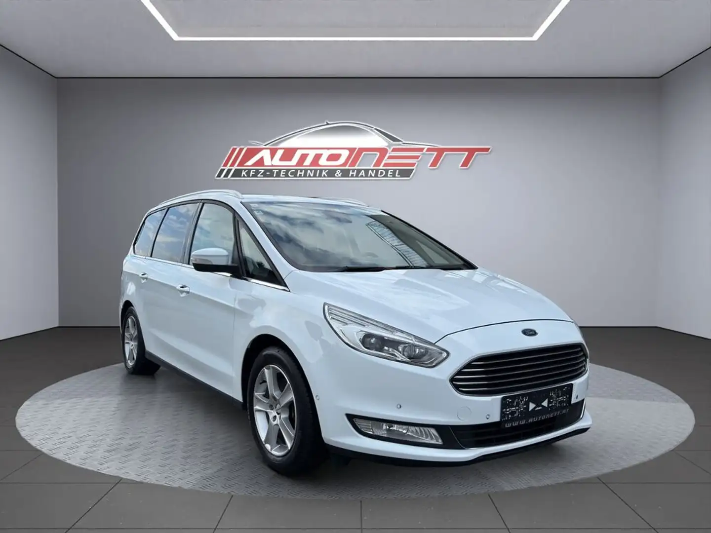 Ford Galaxy AWD Titanium Weiß - 1