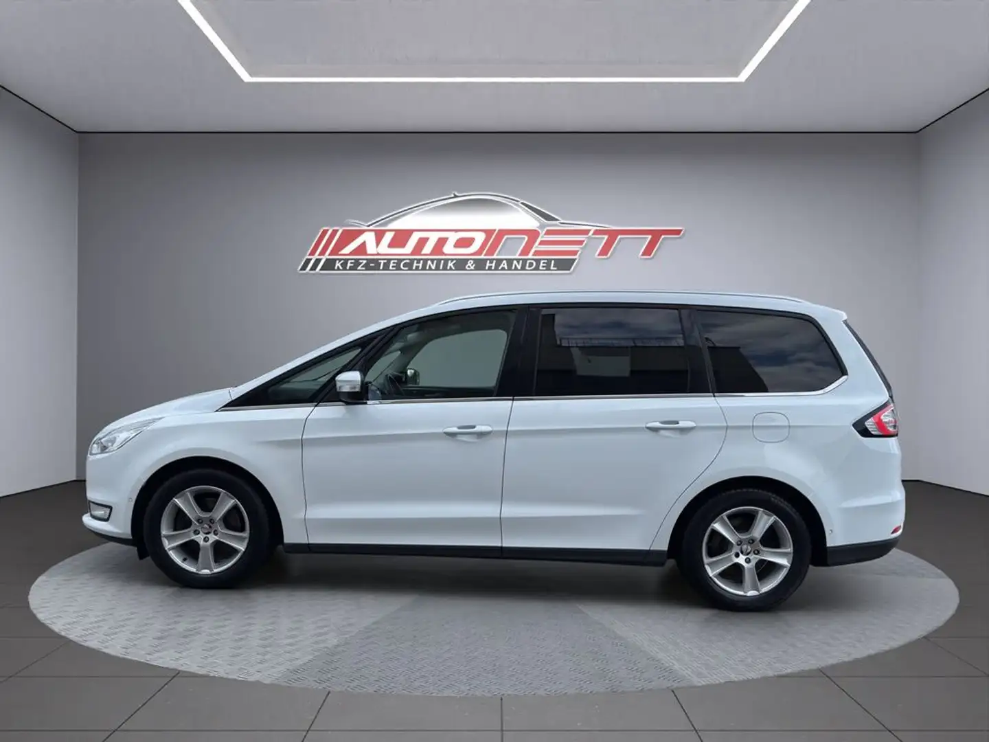 Ford Galaxy AWD Titanium Weiß - 2