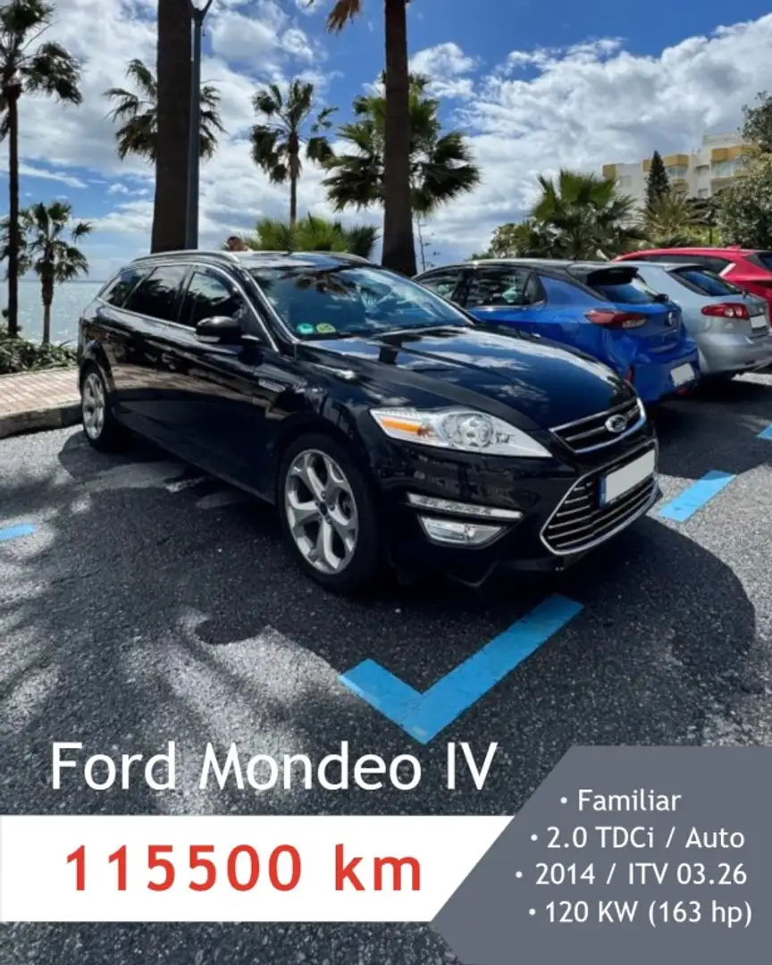Ford Mondeo SB 2.0TDCi Titanium 163 PS Negro - 1