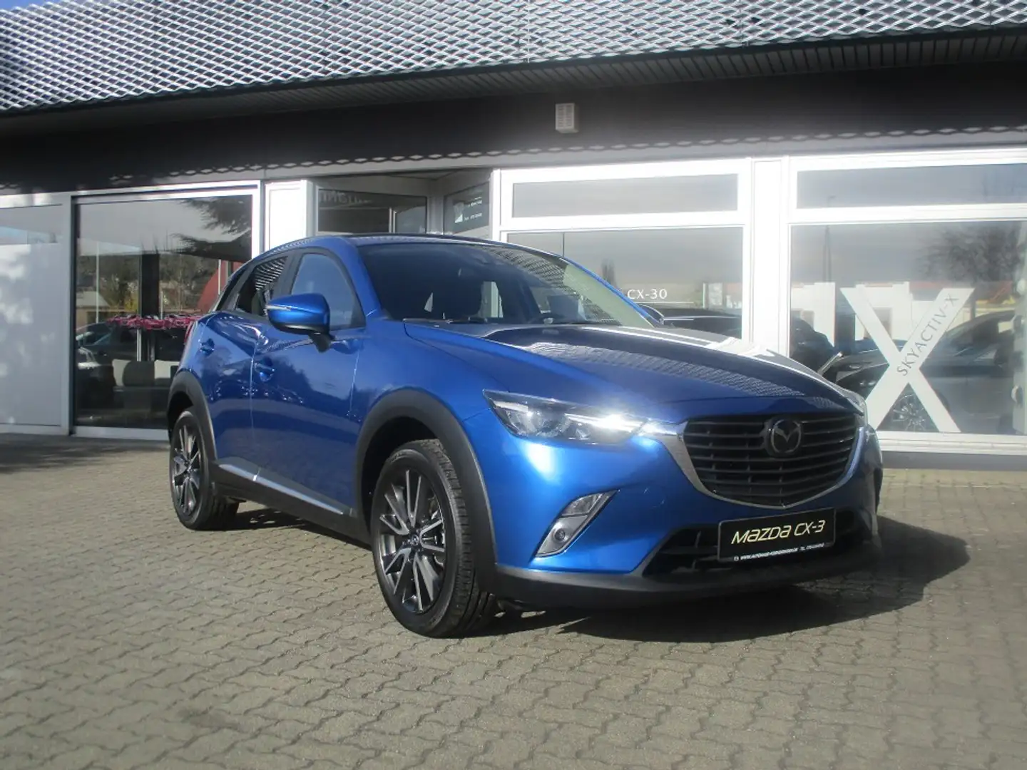 Mazda CX-3 2,0l SPORTS-LINE AWD Blau - 1