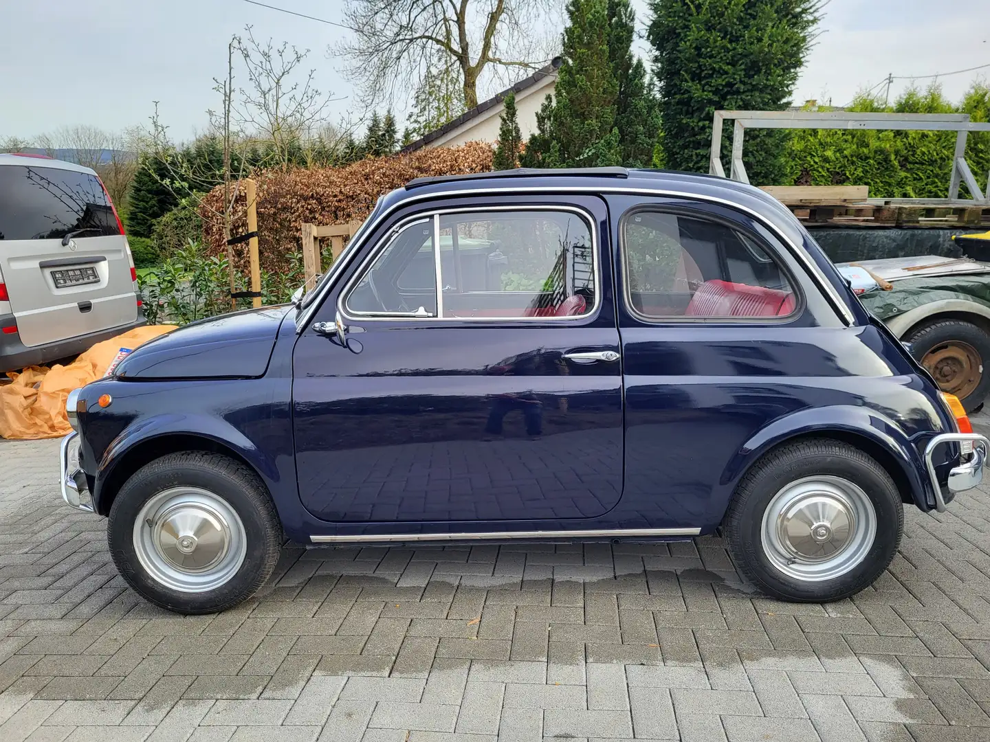 Fiat 500 500 , TÜV und H-Zulassung neu Blau - 2
