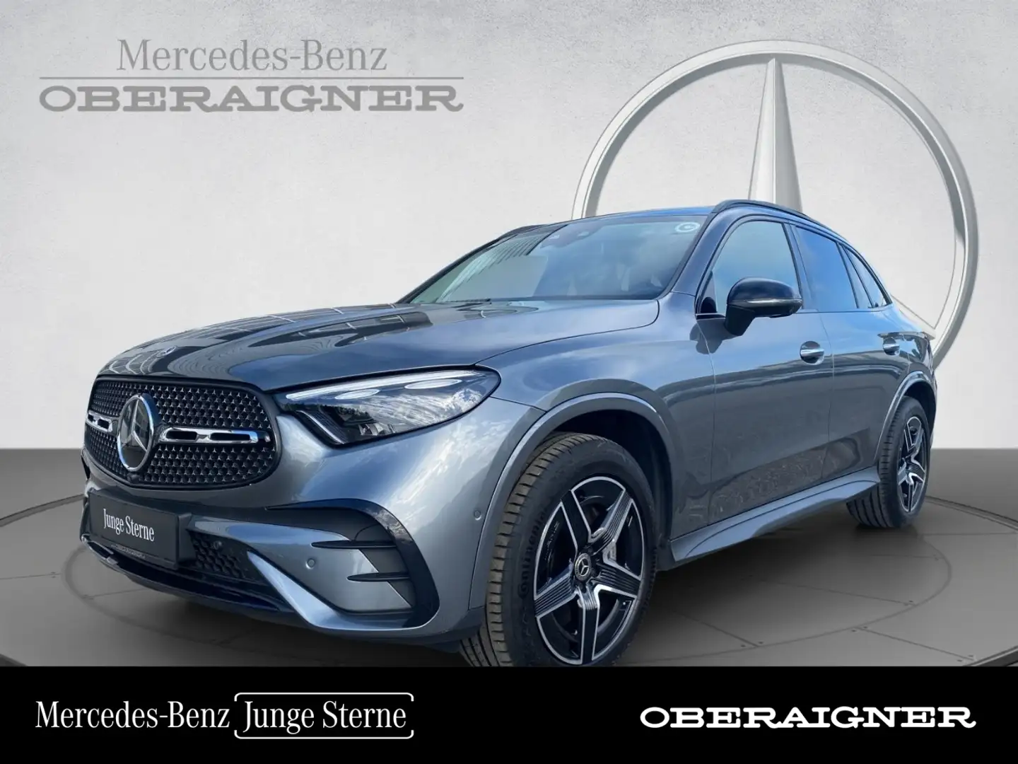 Mercedes-Benz GLC 220 d 4MATIC AMG Night FAP Distr Navi AUT Grau - 1