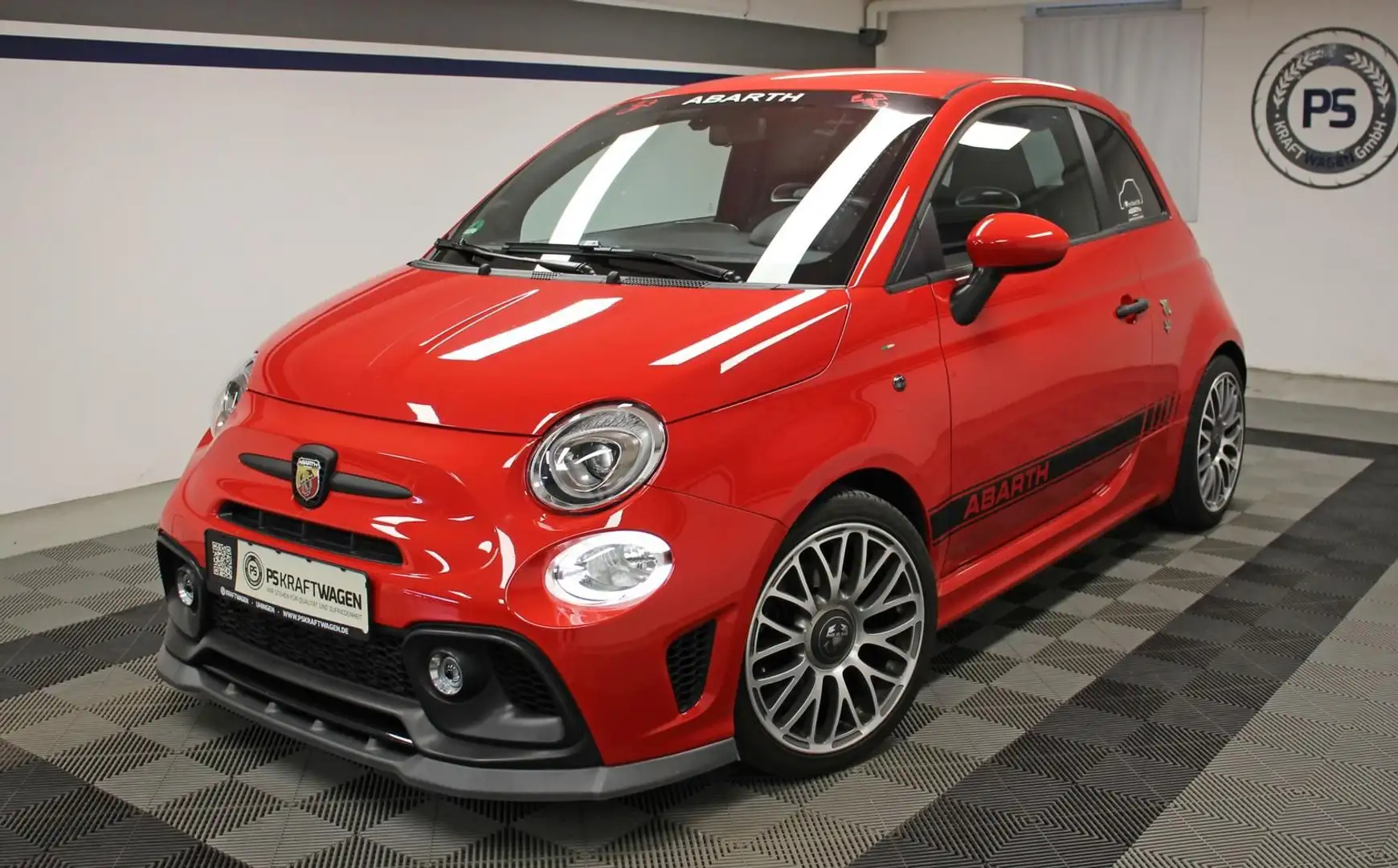 Abarth 595 G-TECH "STAGE 1" XENON S.HEFT BT U-CONNECT Roşu - 1