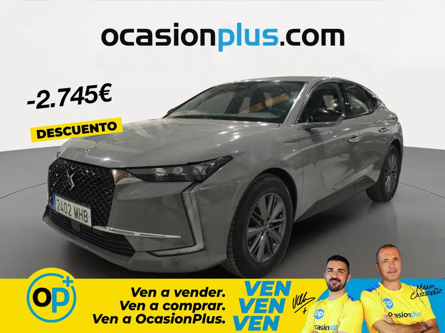 DS Automobiles DS 4 1.2 PureTech Bastille Aut. 130 Gris - 1