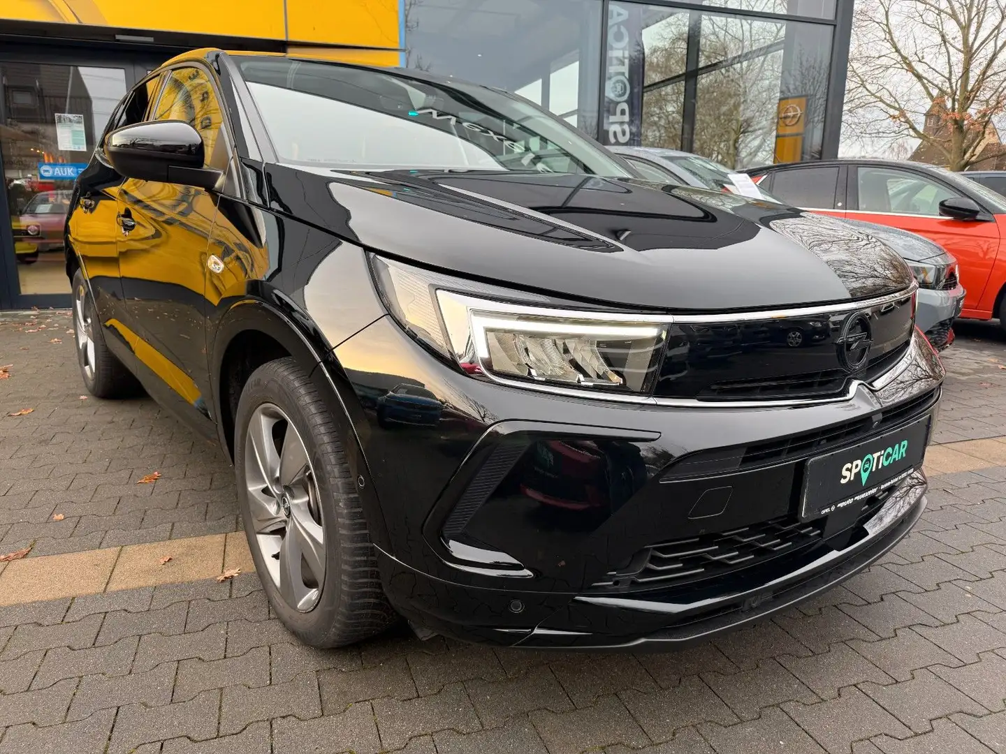 Opel Grandland X Grandland Hybrid GS,AHK,ACC,360°,Allwetter Schwarz - 1