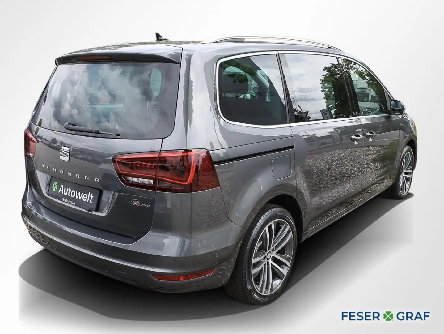 SEAT Alhambra 1.4 TSI FR DSG 7Si. AHK Navi Pano Xenon Grau - 2