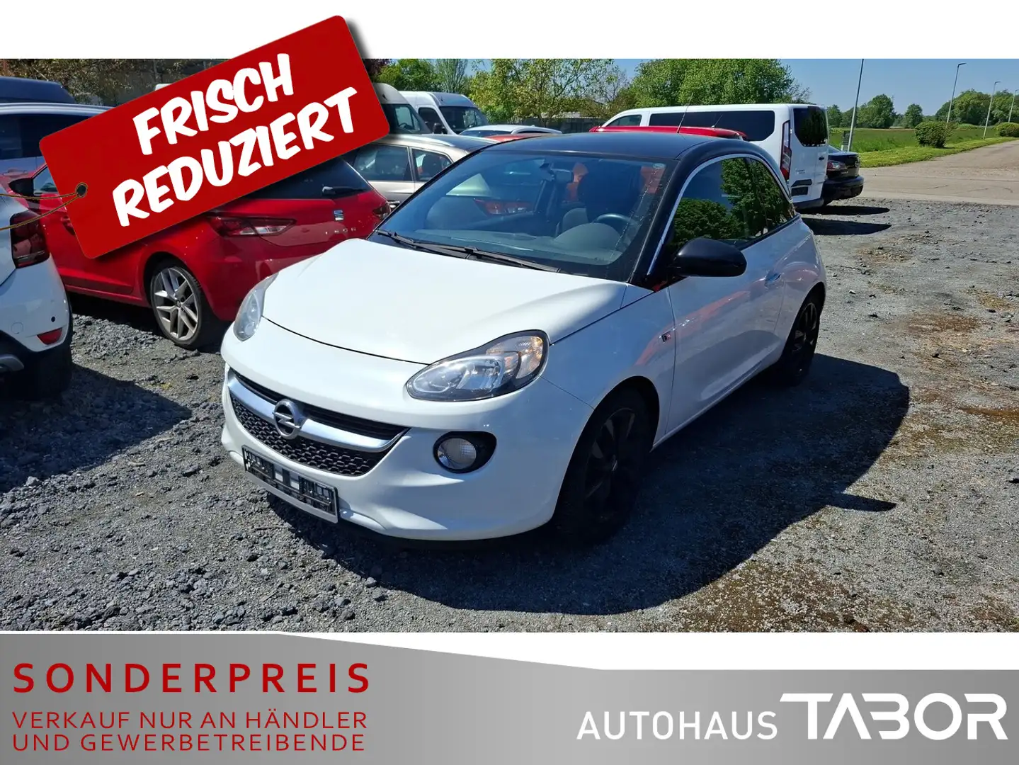 Opel Adam 1.4 Slam Sport-P LM Klimaaut. GRA Blanco - 2