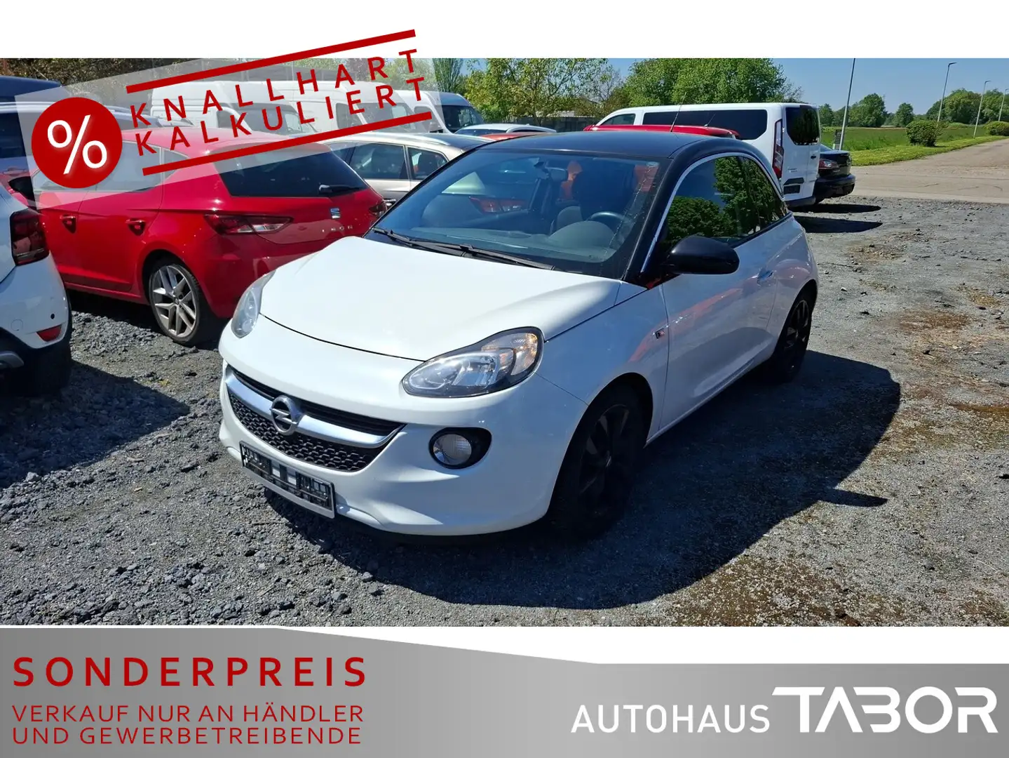 Opel Adam 1.4 Slam Sport-P LM Klimaaut. GRA Weiß - 1