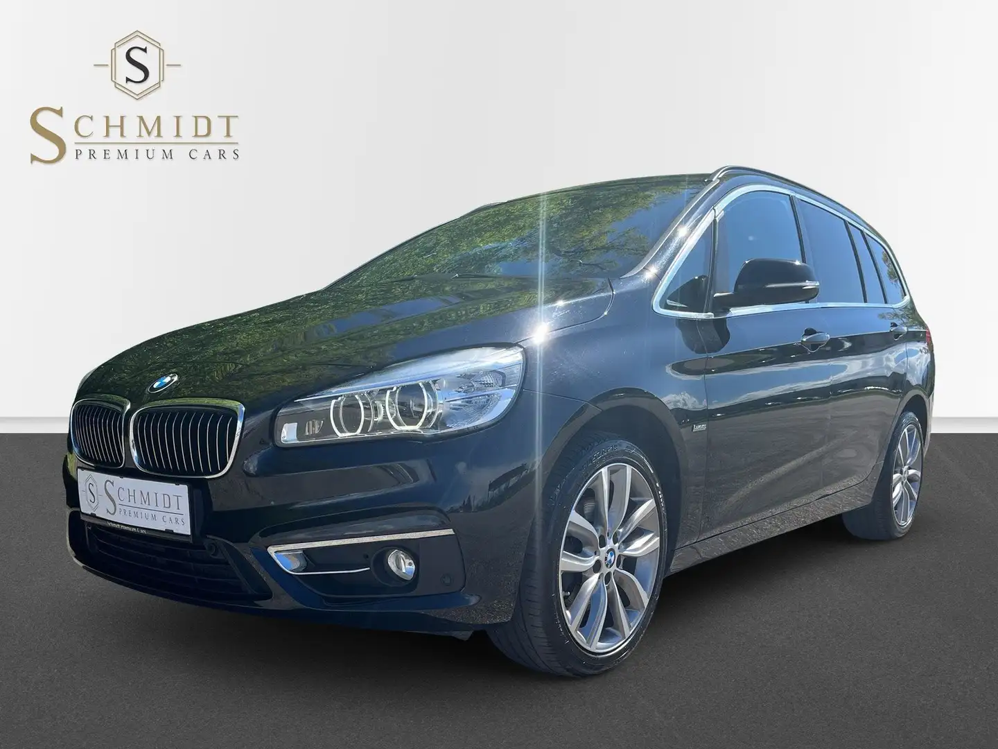 BMW 218 d LuxuryLine Schwarz - 1