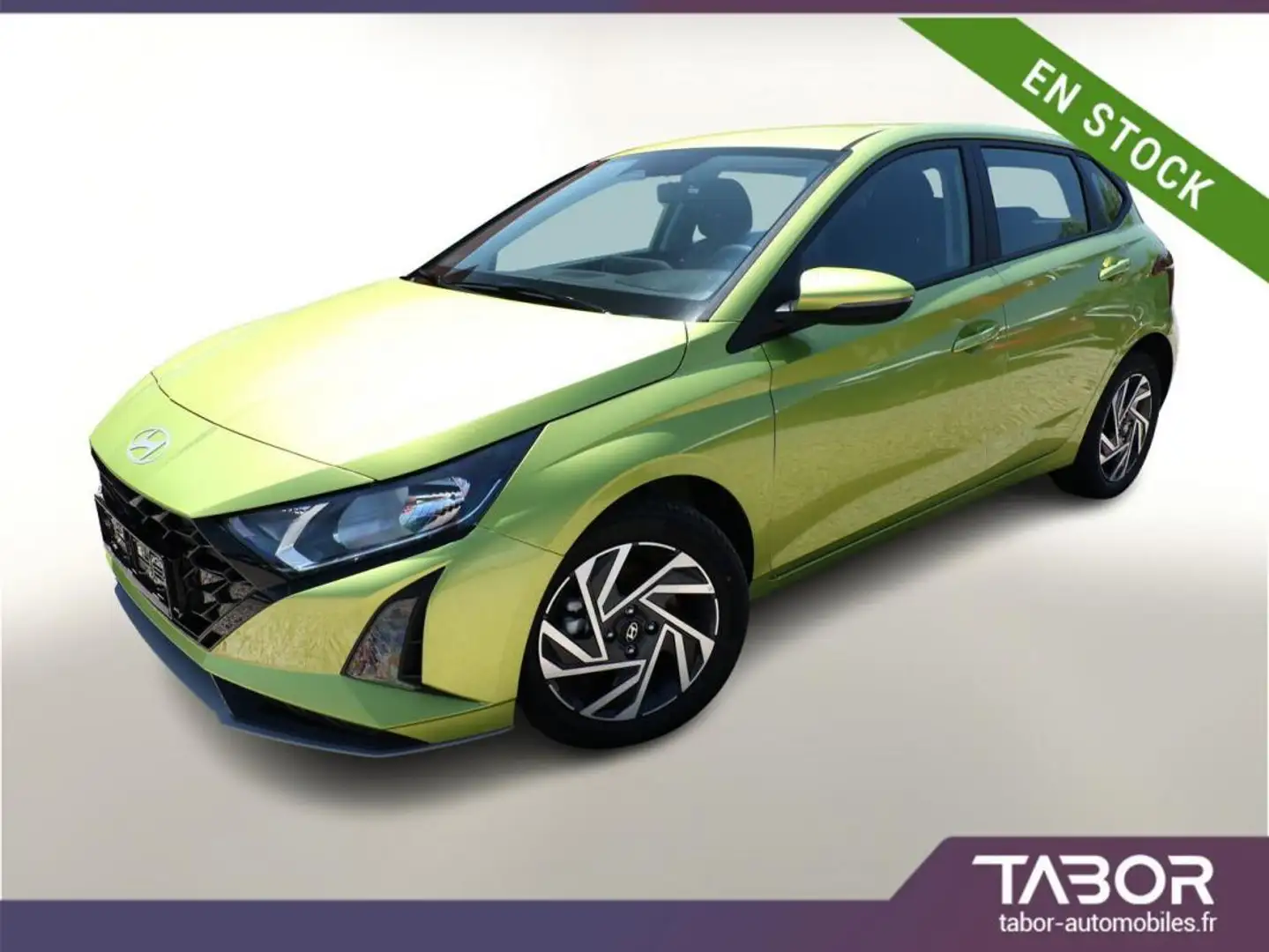 Hyundai i20 1.0 TGDI 100 DCT Select GPS Cam PDC Jaune - 1