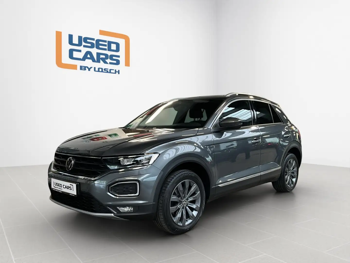 Volkswagen T-Roc Sport+DSG+4M+Pano+P.Travel Gris - 1