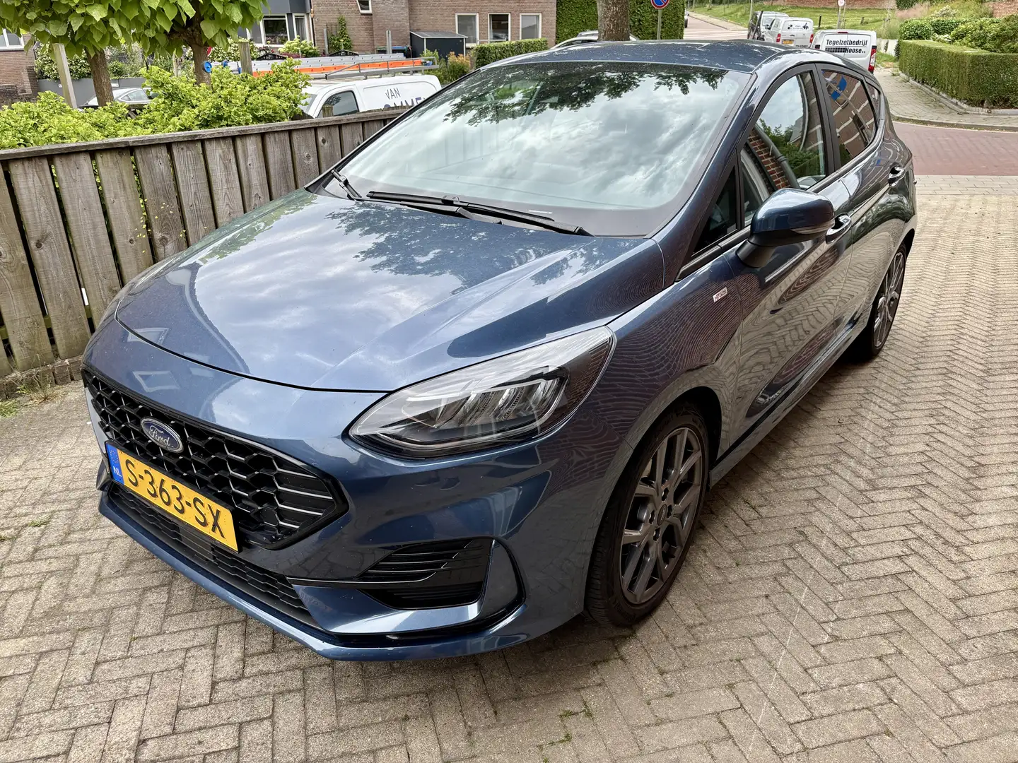 Ford Fiesta ST-line X *FABRIEKSGARANTIE 1.0 Hybride 125PK Blauw - 1