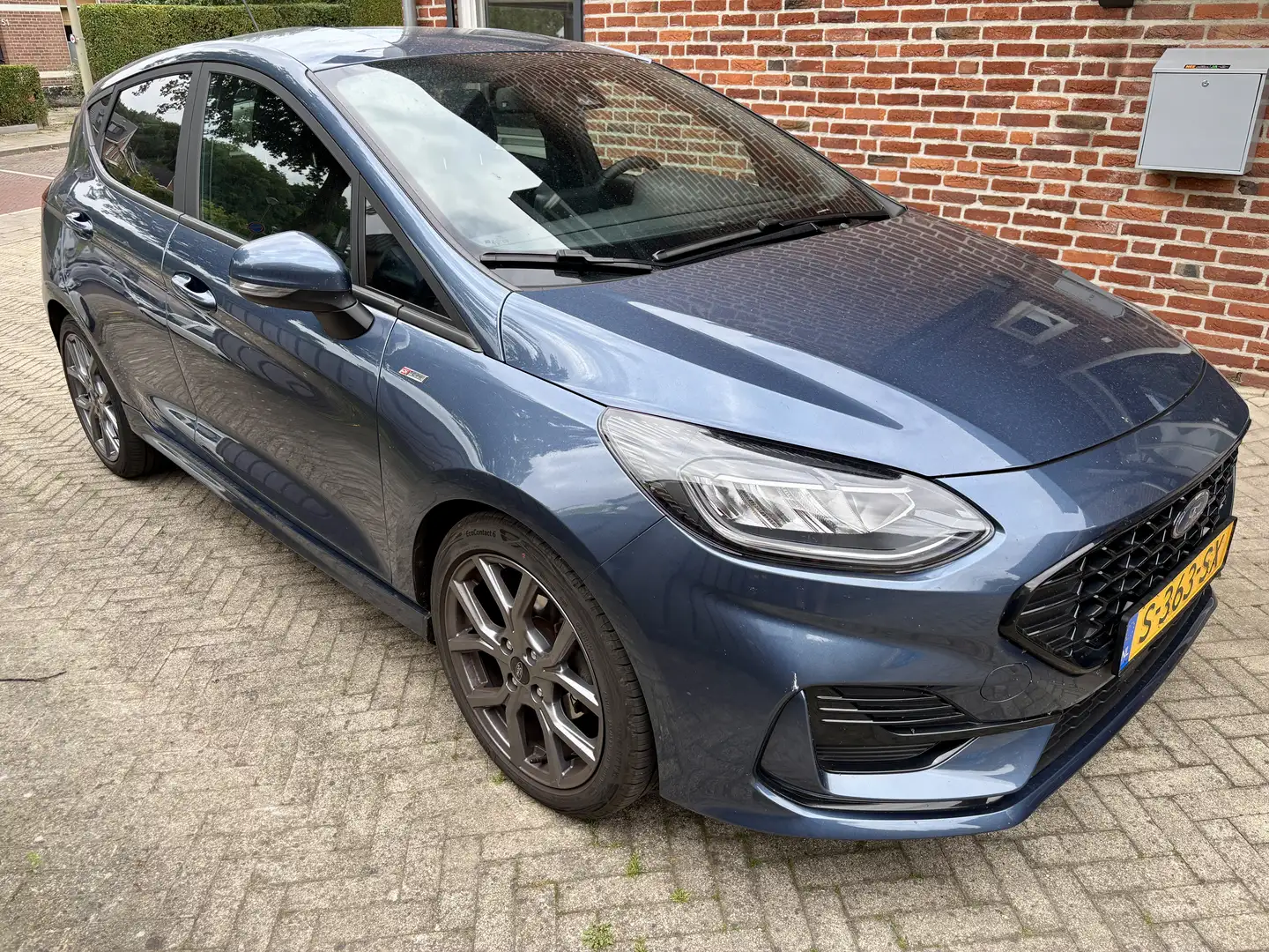 Ford Fiesta ST-line X *FABRIEKSGARANTIE 1.0 Hybride 125PK Blauw - 2