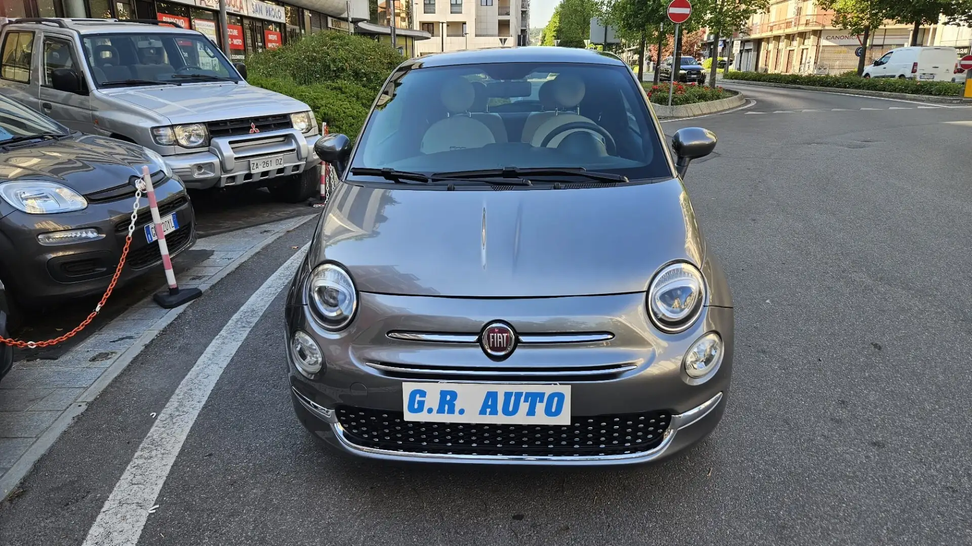 Fiat 500 1.0 Hybrid Dolcevita NAV TETTO PANORAMICO Argento - 1