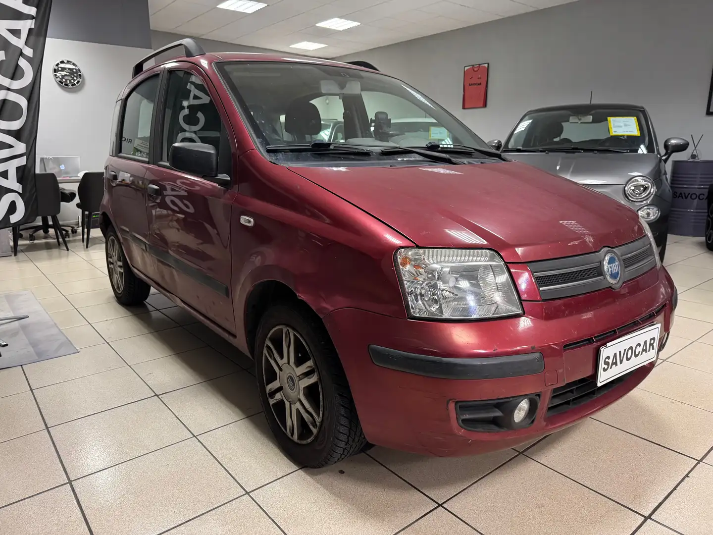 Fiat Panda Panda II 1.2 Emotion GOMME NUOVE Rouge - 2
