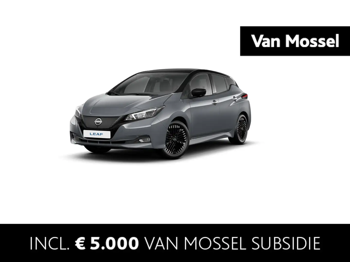 Nissan Leaf 39kWh 150 1AT N-Connecta | 17" Lichtmetalen velgen Grigio - 1