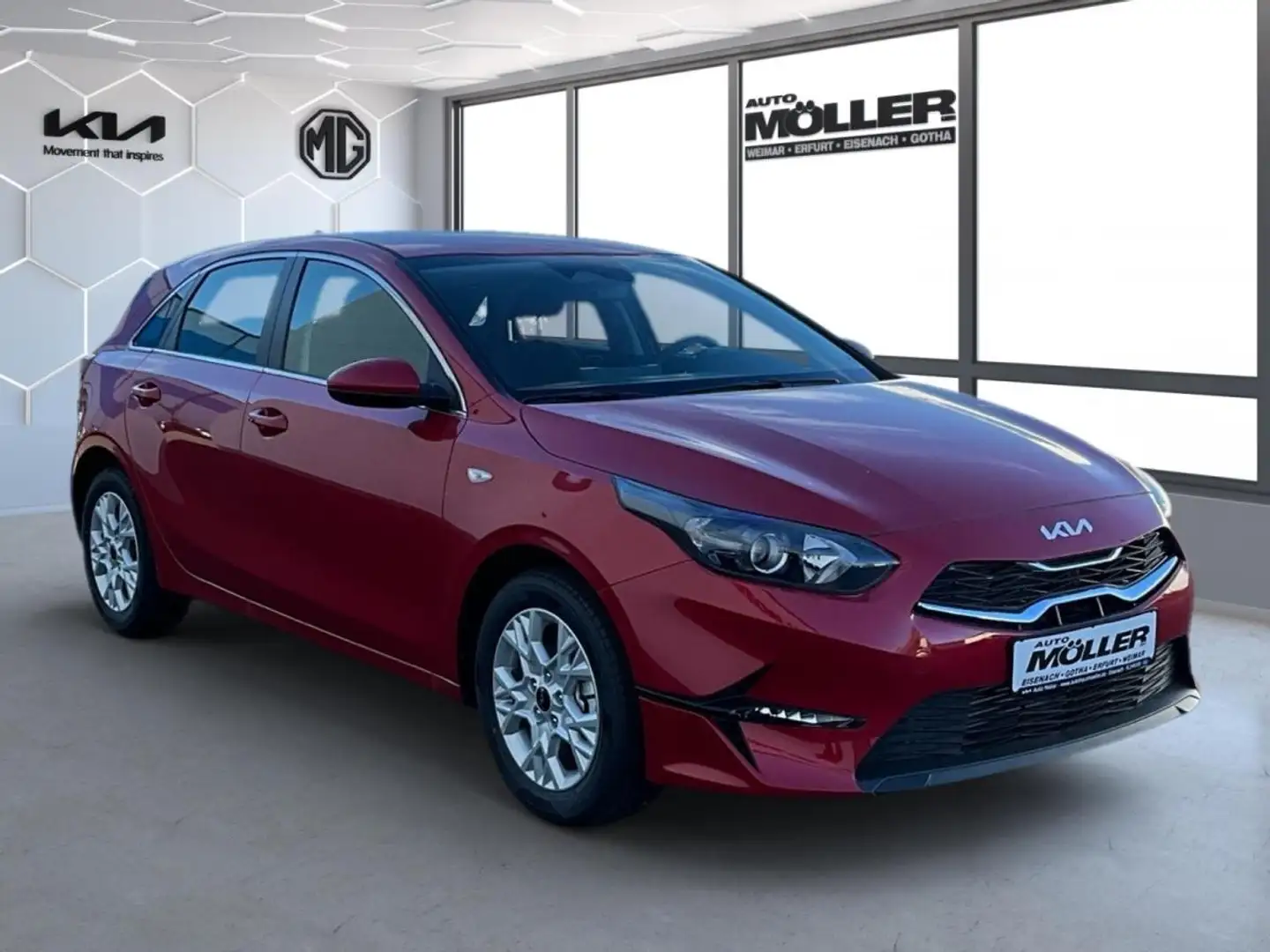 Kia Ceed / cee'd 1.0T Vision Navi+Rückfahrkamera+Sitz/Lenkradheizun Rot - 2