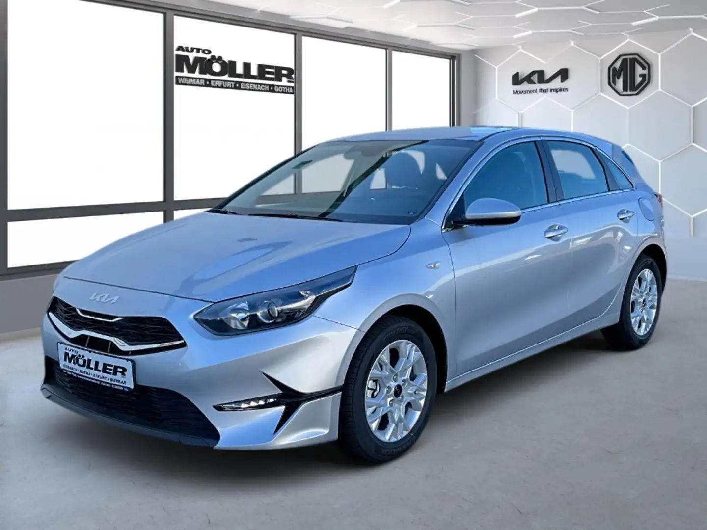 Kia Ceed / cee'd 1.0T Vision Navi+Rückfahrkamera+Sitz/Lenkradheizun Silber - 1