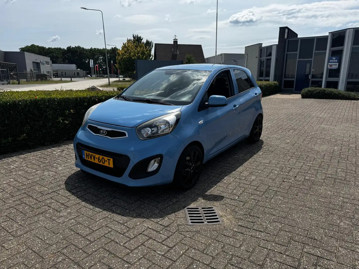 Kia Picanto 1.0 CVVT Airco Blauw - 1