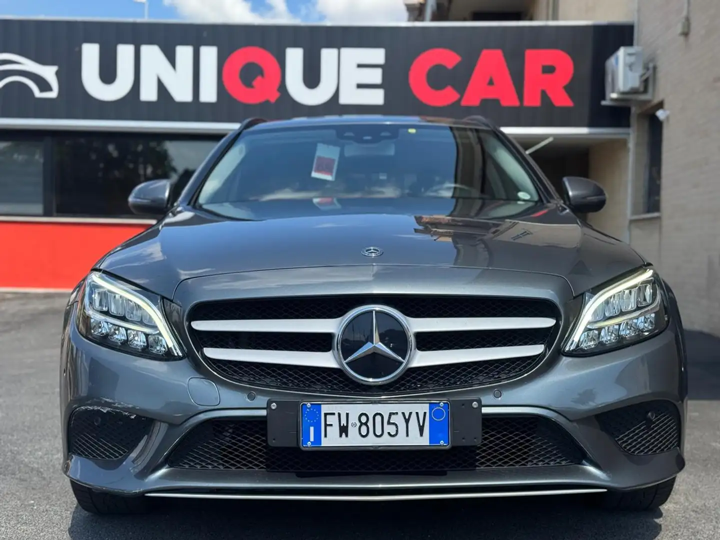 Mercedes-Benz C 200 d S.W. Auto Business Extra (FULL OPTIONAL) Grigio - 2