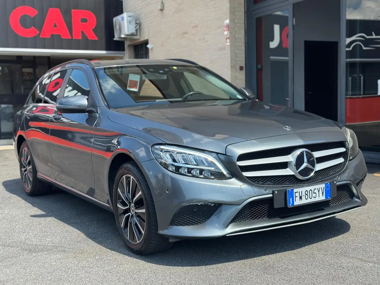 Mercedes-Benz C 200 d S.W. Auto Business Extra (FULL OPTIONAL) Grigio - 1