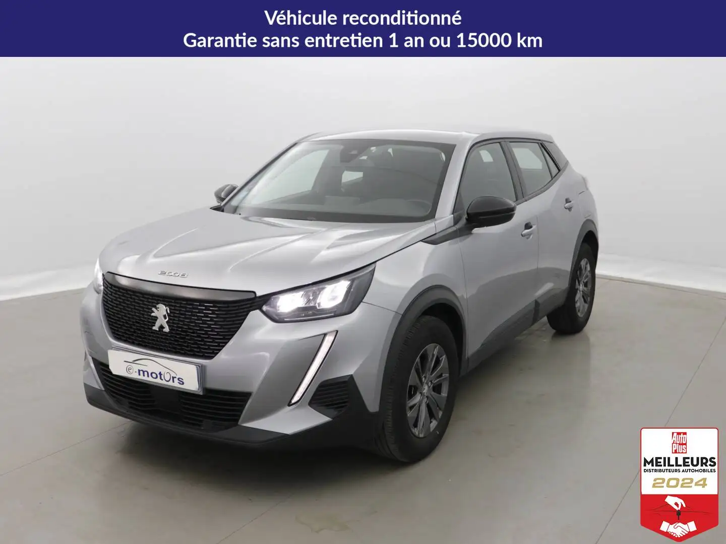Peugeot 2008 PureTech 130 EAT8 Active Pack Gris - 1