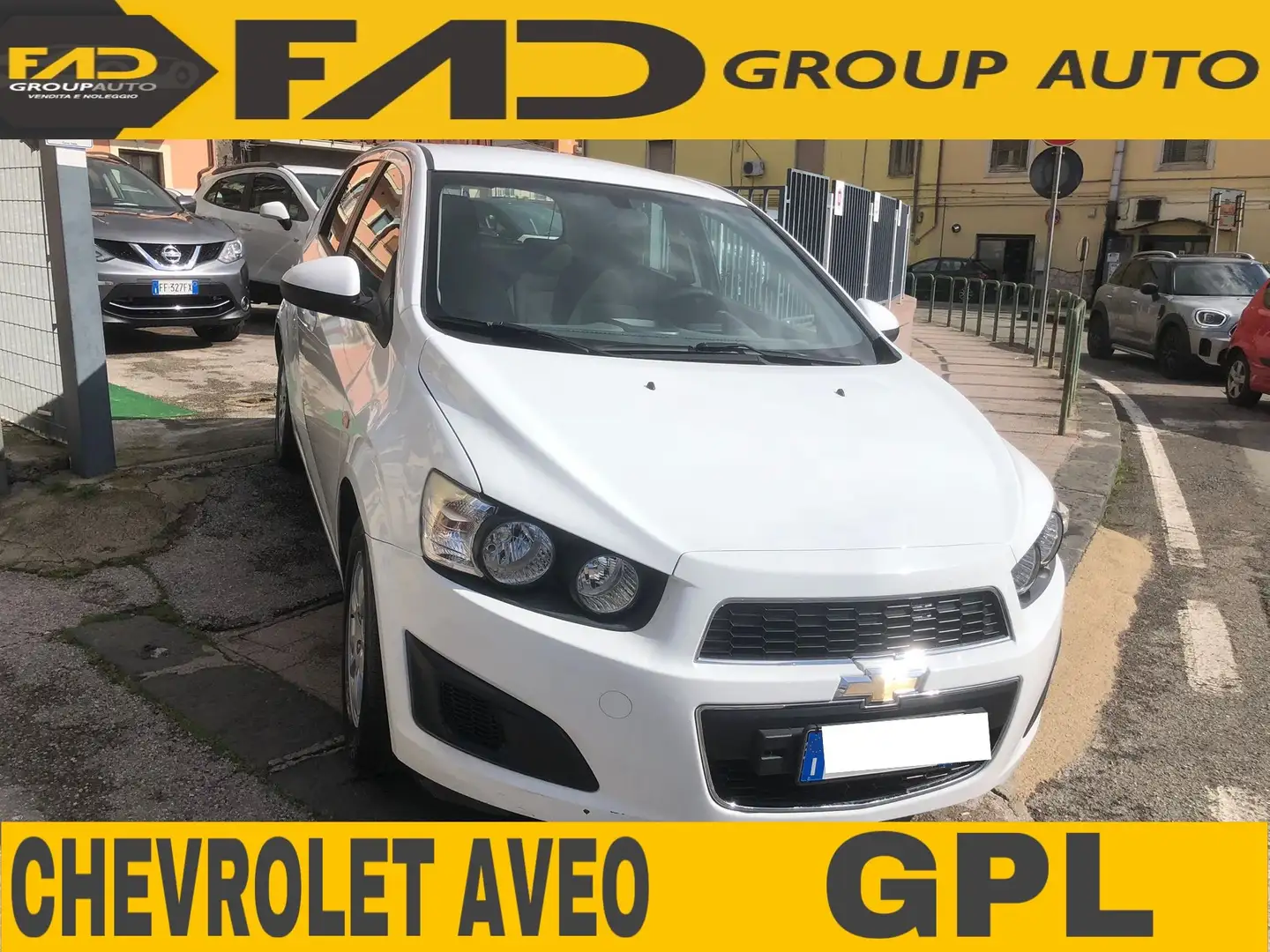Chevrolet Aveo Aveo 1.2 LTZ 86cv 5p Wit - 1