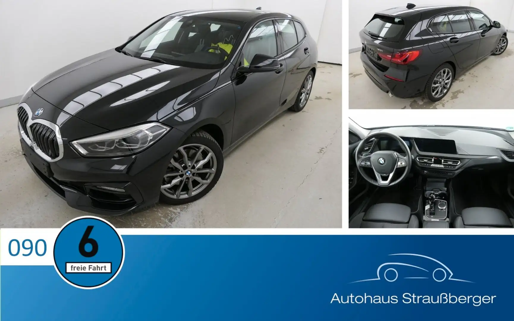 BMW 120 i Limousine Sport Line LRHZ RFK HiFi KZU 2-ZK Schwarz - 1