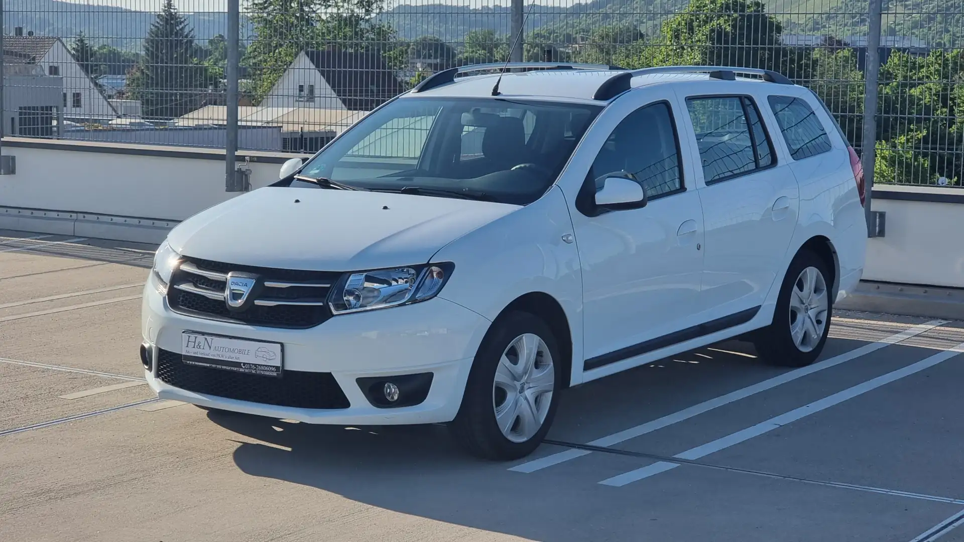 Dacia Logan Laureate MCV II Kombi*Klima*HU/AU 08/2025*Isofix* Beyaz - 1