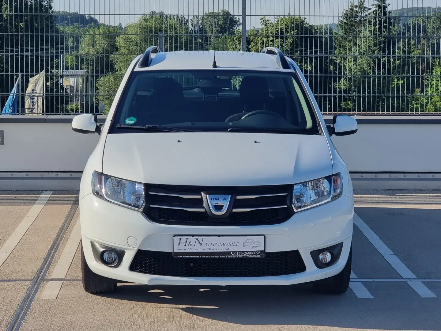 Dacia Logan Laureate MCV II Kombi*Klima*HU/AU 08/2025*Isofix* Alb - 2