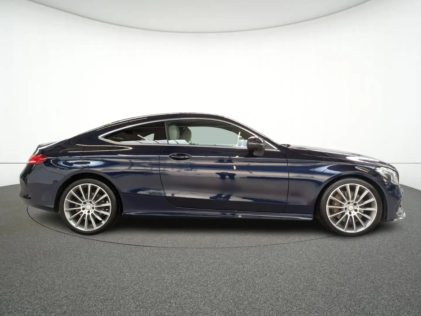 Mercedes-Benz C 250 Coupé C d AMG LINE - LEDER - ALU 19" - ACC - 1Y US Bleu - 2