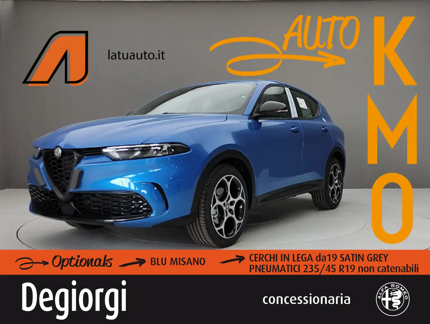Alfa Romeo Tonale 1.6 TD 130CV SPRINT TCT Blu/Azzurro - 1