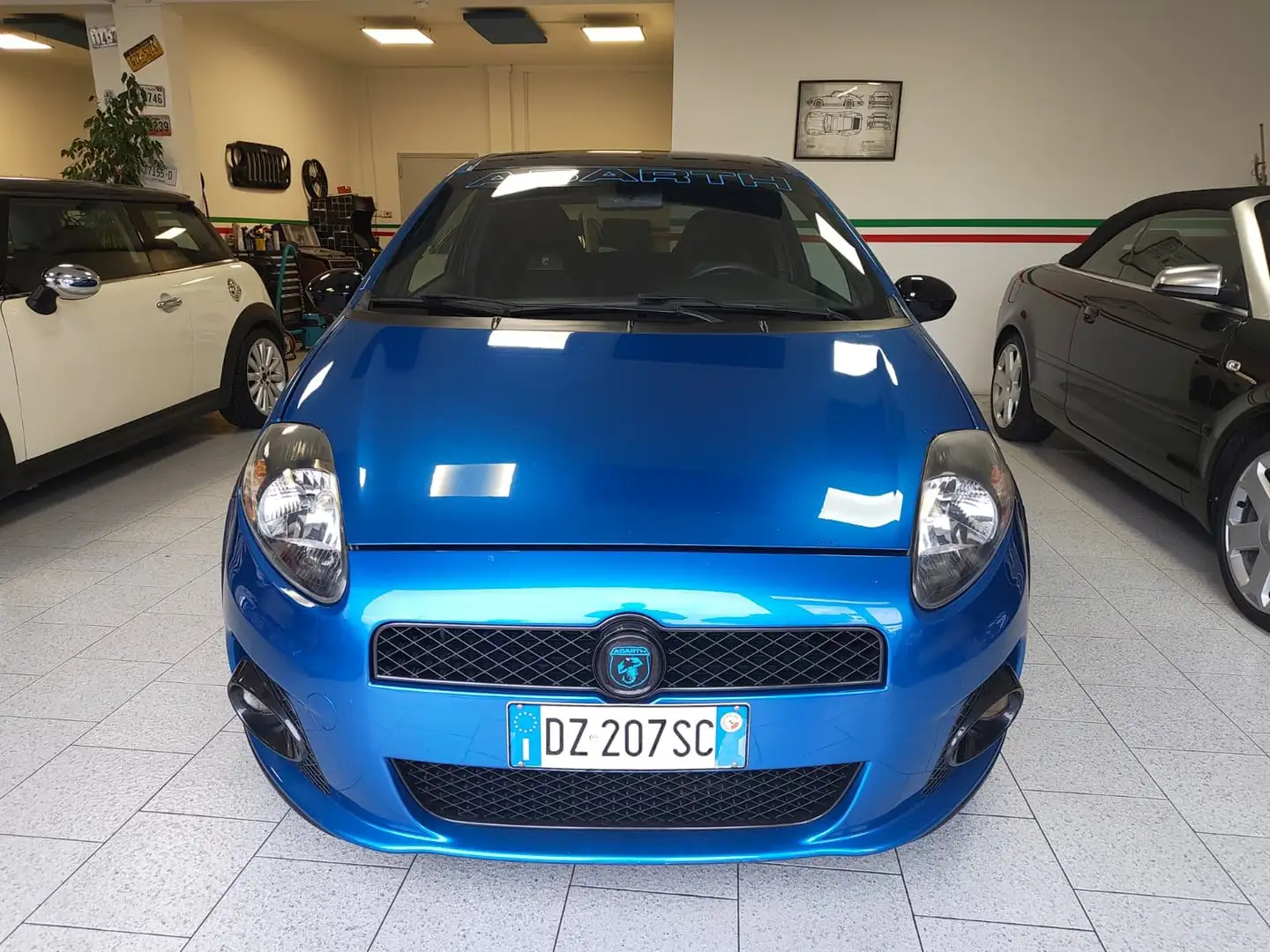 Abarth Grande Punto 1.4 t-jet *SUPERSPRINT/BILSTEIN B14/MAPPA* Bleu - 2