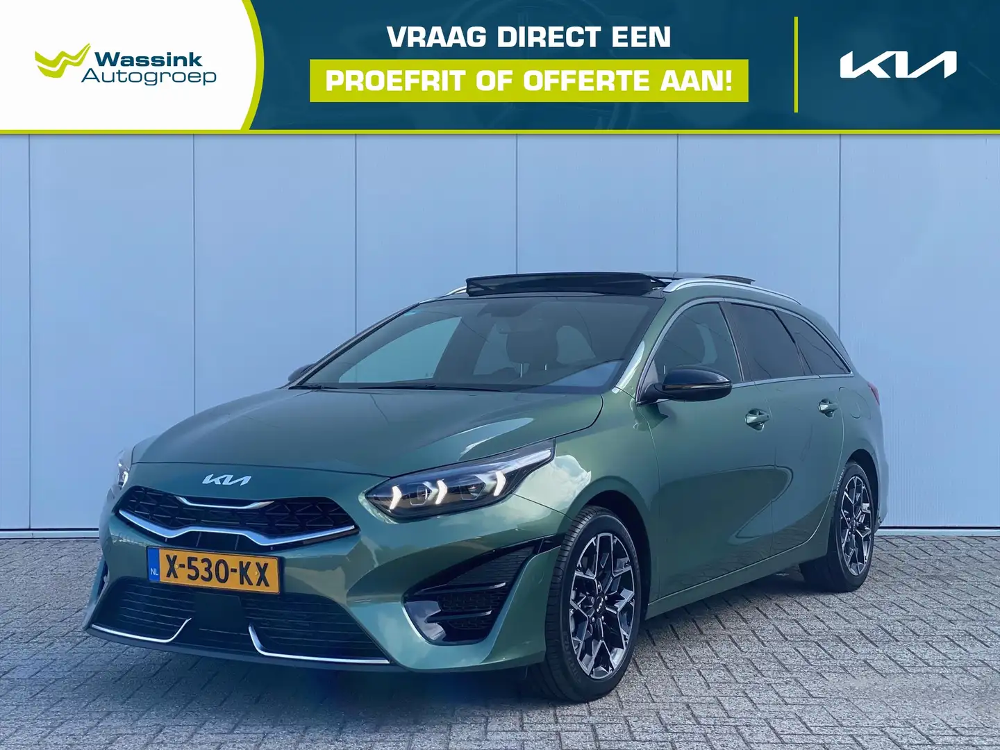 Kia Ceed SW / cee'd SW 1.5 T-GDi 160pk DCT7 GT-Line | Alcantara-leder | J Groen - 1