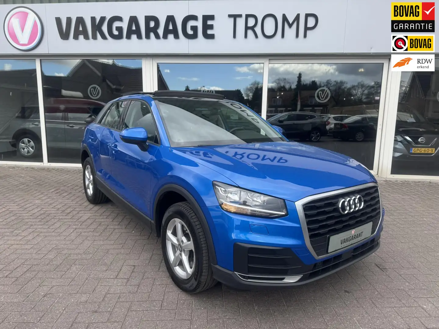 Audi Q2 1.0 TFSI Pano | Carplay | Camera Blauw - 1